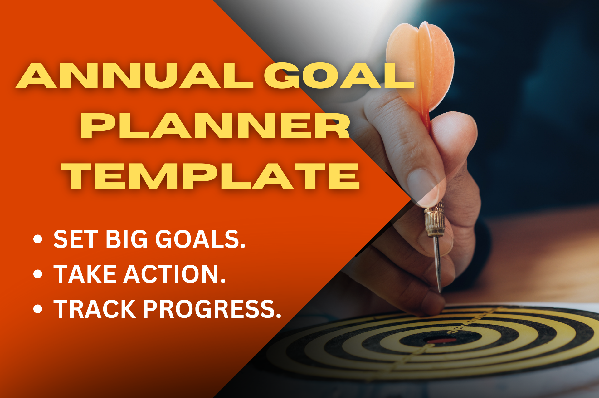 Annual Goal Planner | Set Goals & Track Progress